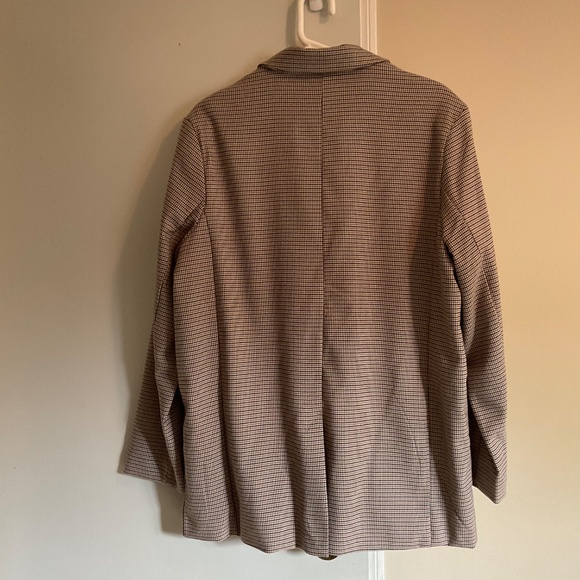 American Eagle blazer size women’s size large beige NWT - Picture 2 of 6